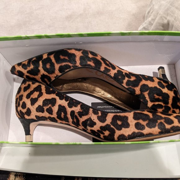 Leopard Print Dori Kitten Heel (Size 7.5) - Picture 2 of 4